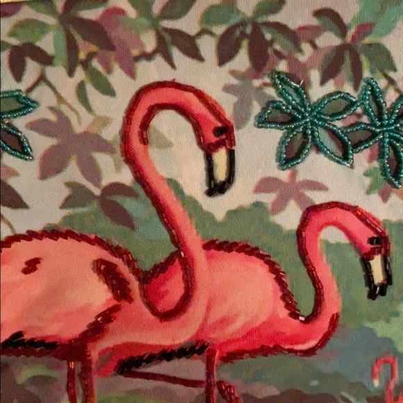 Vintage Far Nine Flamingo Purse - Picture 3 of 8